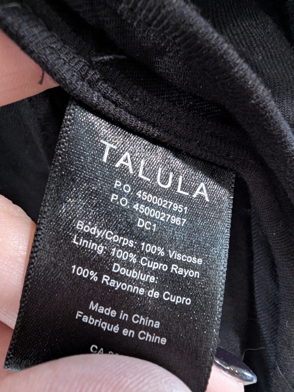 Talula Black Open-Front Blazer - Picture 8 of 8
